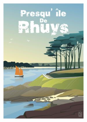 Affiche A2 presqu'île de Rhuys